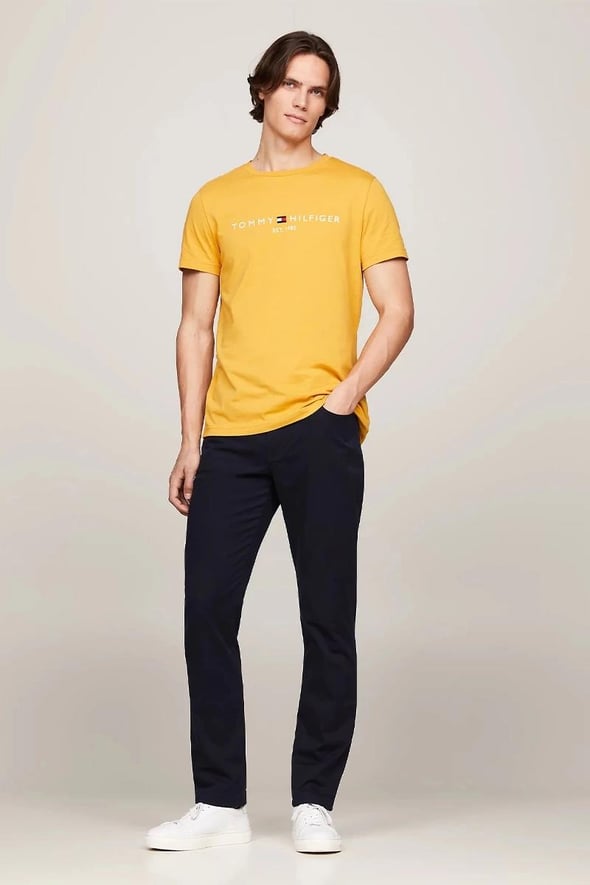 Футболка мужская Tommy Hilfiger MW0MW11797 желтая XL 6590₽