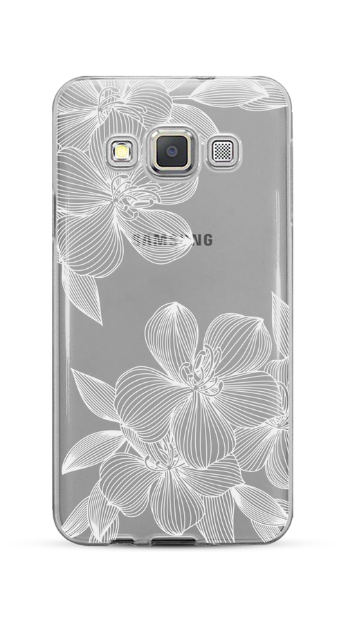 

Чехол на Samsung Galaxy A3 "Крокус", Белый;прозрачный, 20150-1