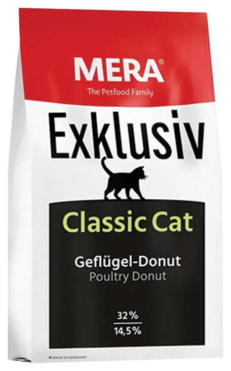 

Сухой корм для кошек MERA Cat Classic, курица, 10кг