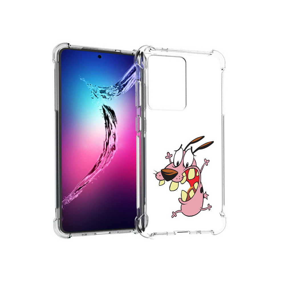

Чехол MyPads Tocco для Samsung Galaxy S20+ зубастый бобик (PT141343.495.371), Прозрачный, Tocco