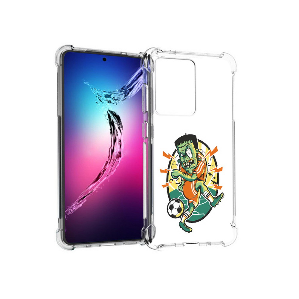

Чехол MyPads Tocco для Samsung Galaxy S20+ зомби футболист (PT141343.495.368), Прозрачный, Tocco