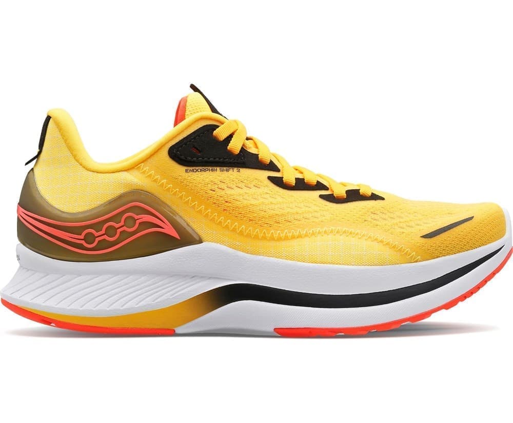 

Кроссовки мужские Saucony Endorphin Shift 2 желтые 7.5 US, Endorphin Shift 2