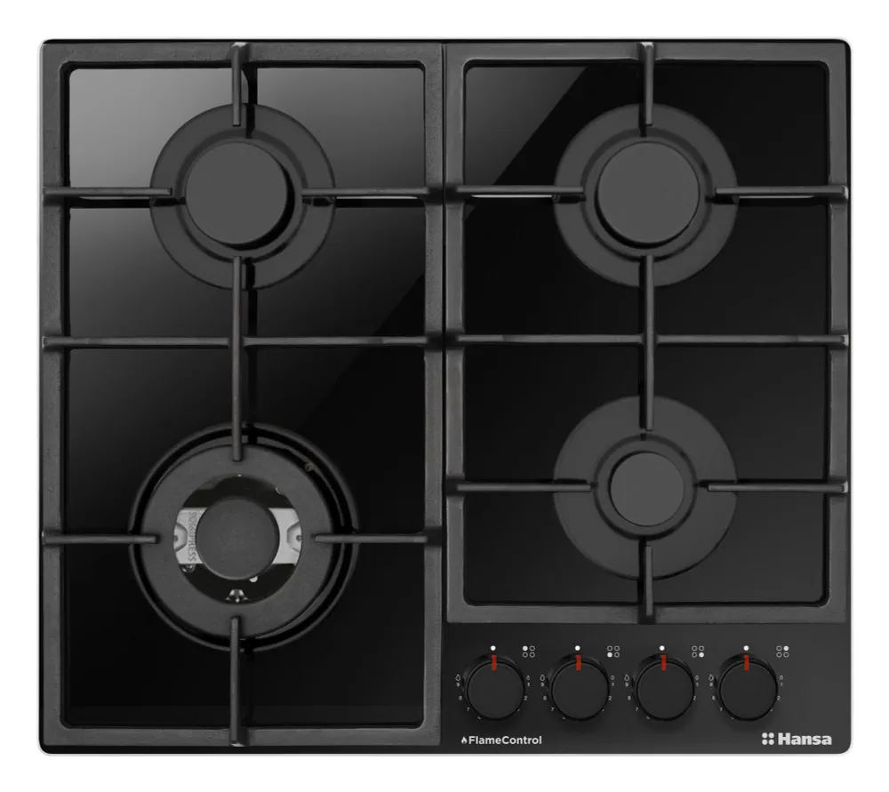 

Встраиваемая варочная панель газовая Hansa BHKS6718511 черный, BHKS6718511
