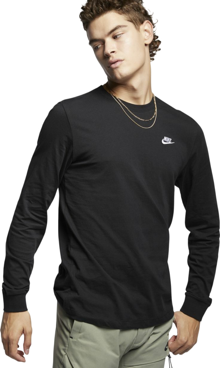 

Лонгслив мужской Nike M Sportswear Long-Sleeve T-Shirt черный 3XL, M Sportswear Long-Sleeve T-Shirt