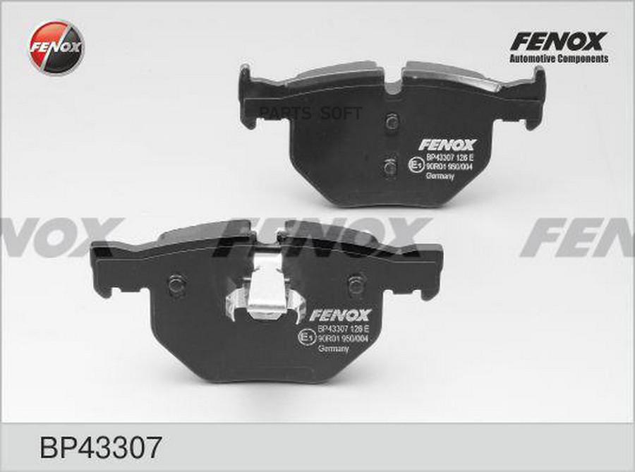 

Колодки Тормозные Bmw E90/E91/E84 Задние FENOX BP43307