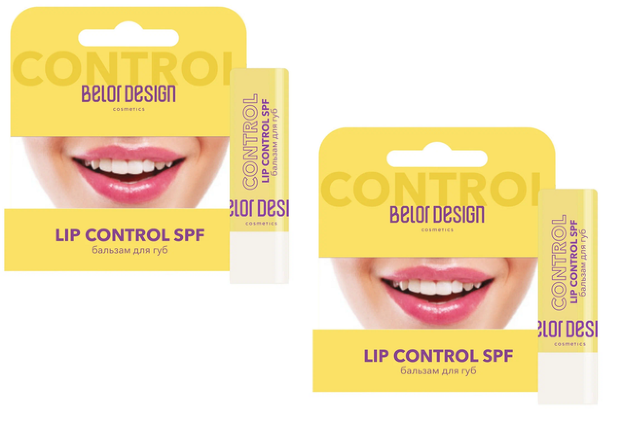 

Бальзам для губ Belor Design Lip Control Spf 2 шт