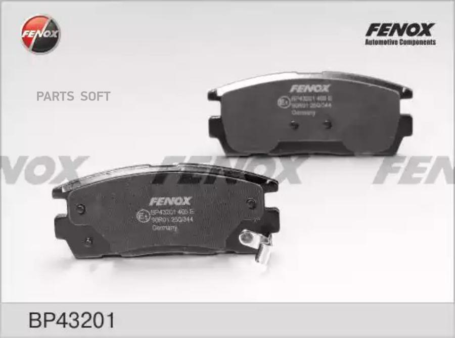 

Комплект Тормозных Колодк Fenox Bp43201