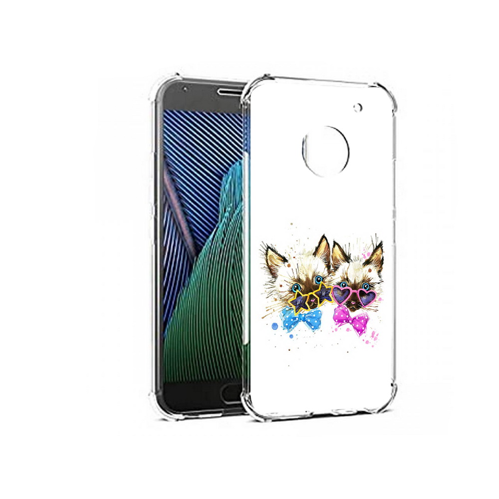 

Чехол MyPads Tocco для Motorola Moto G5 милые котята (PT67504.367.474), Прозрачный, Tocco