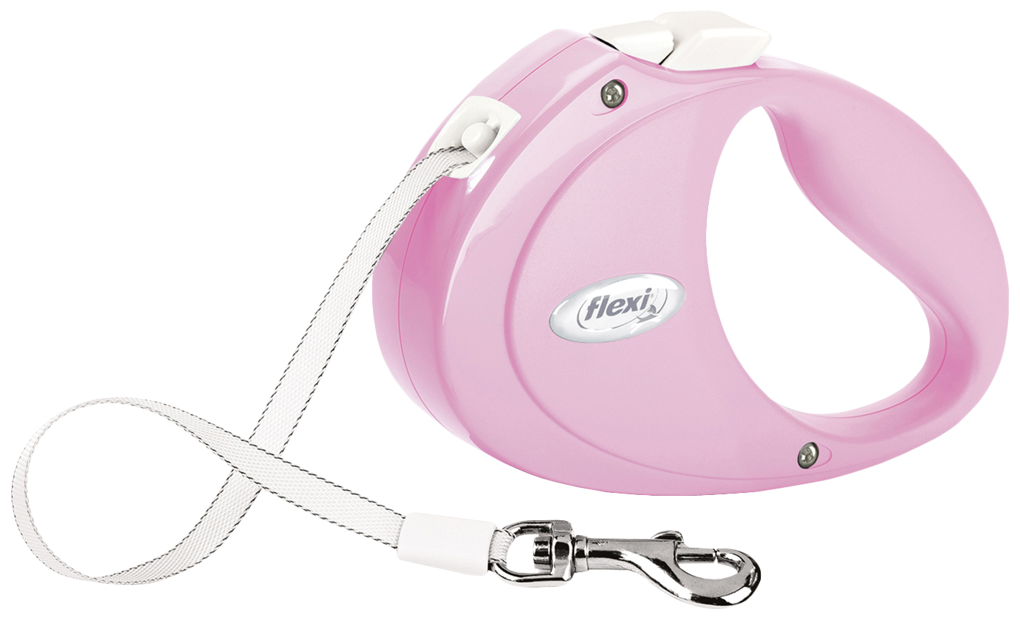 

Поводок-рулетка flexi, 2 м, розовый, Puppy