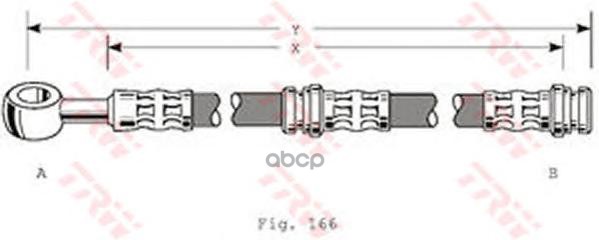 

TRW Шланг тормозной TRW phd346