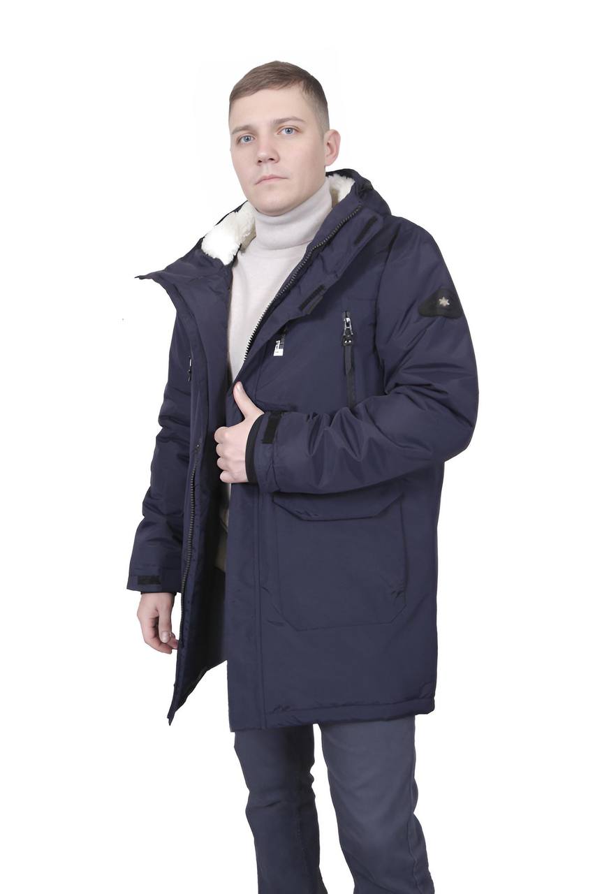 

Парка мужская SUPERPOGO ARCTIC синяя XXL, Синий, ARCTIC