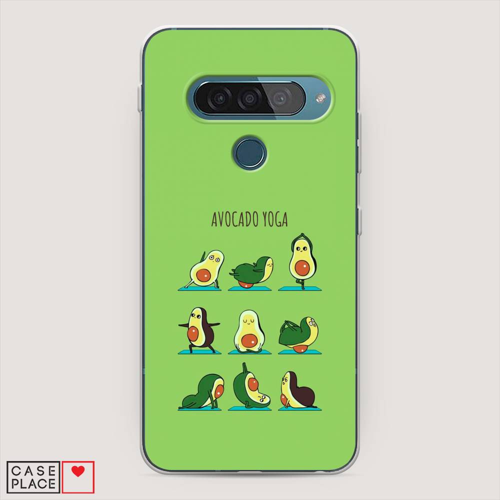 

Чехол Awog "Авокадо йога" для LG G8s ThinQ, 84050-10