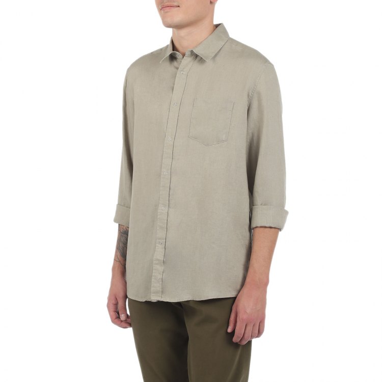 

Рубашка мужская Maison David SHIRT хаки S, SHIRT