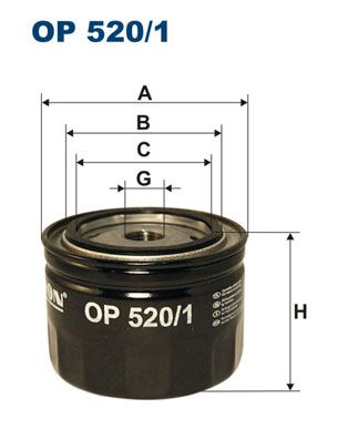 

Фильтр Масляный Ваз 2108-09 Filtron Op520/1 Filtron Арт. Op520/1