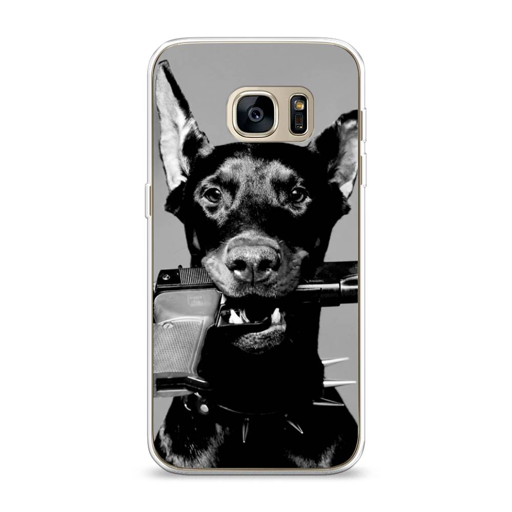 

Чехол Awog "Доберман" для Samsung Galaxy S7