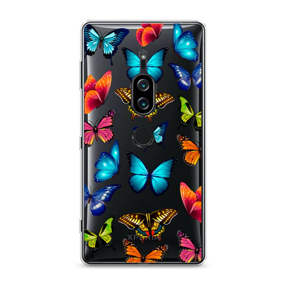 

Силиконовый чехол "Разные бабочки" на Sony Xperia XZ2 Premium, Разные бабочки