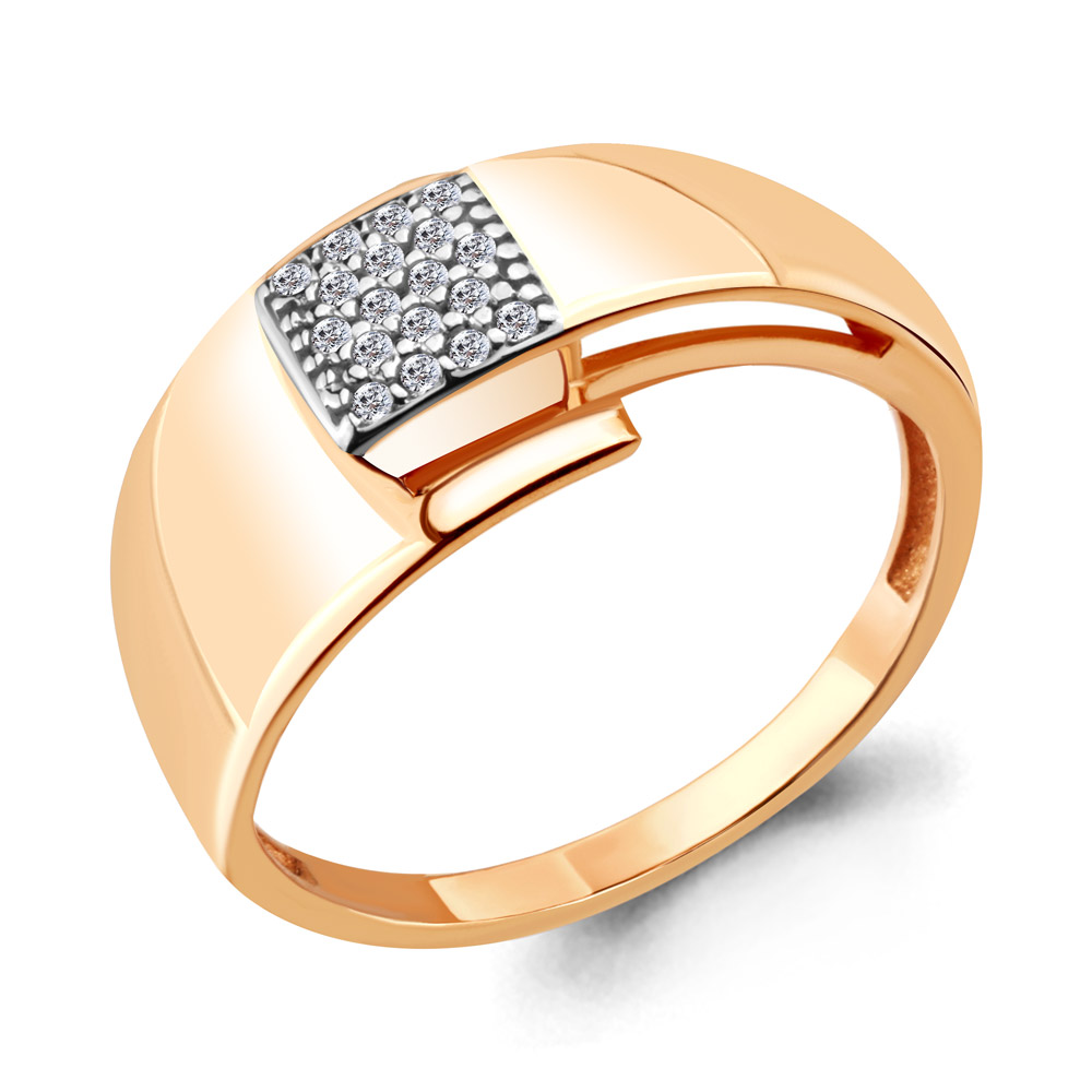 

Кольцо из серебра с фианитом Aquamarine Aquamarine 68220А_925_з р. 21,5, 68220А_925_з
