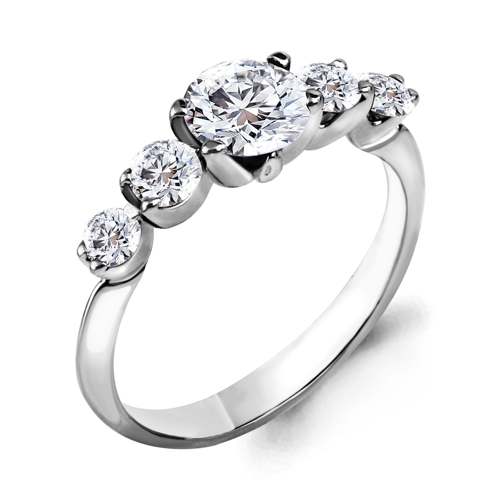 

Кольцо из серебра с фианитом Aquamarine Aquamarine 68218_925_р р. 18, 68218_925_р