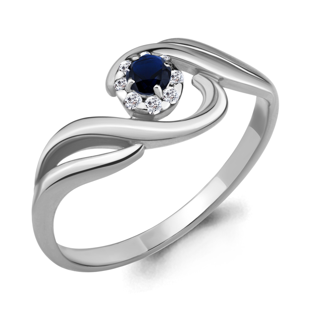 

Кольцо из серебра с фианитом Aquamarine Aquamarine 68213Б_925_р р. 16,5, 68213Б_925_р