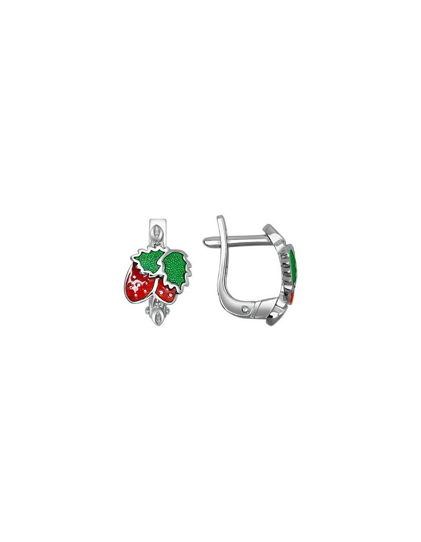 

Серьги из серебра TEO MAORI 894021192, эмаль, 894021192
