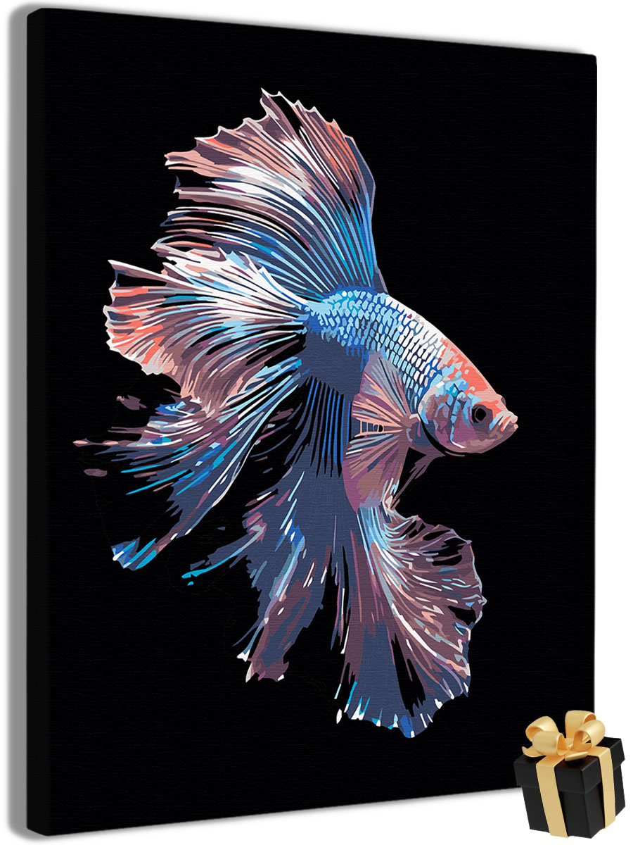 

Картина по номерам Арт-студия Unicorn N-4771 рыбка 40x50, рыбка
