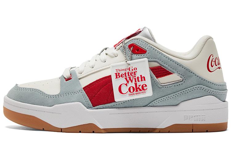 

Кеды унисекс Puma Coca Cola x Slipstream Invdr серые 42 EU, Серый, Coca Cola x Slipstream Invdr