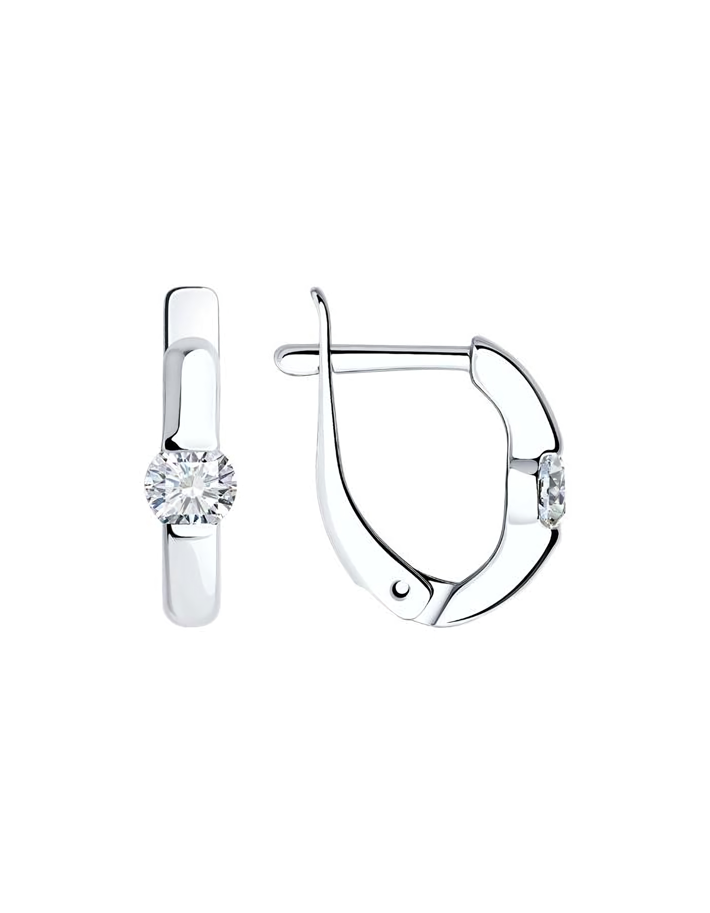 

Серьги из серебра TEO MAORI 894020415, фианит, 894020415