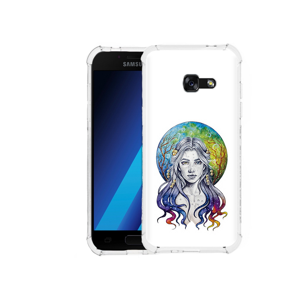 

Чехол MyPads Tocco для Samsung Galaxy A7 (2017) девушка с красивыми волосами, Tocco