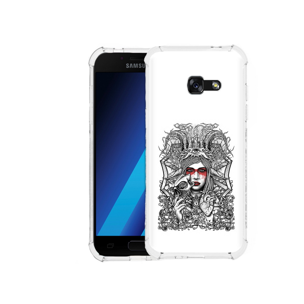 Чехол MyPads Tocco для Samsung Galaxy A7 (2017) грусная девушка (PT87719.559.302)