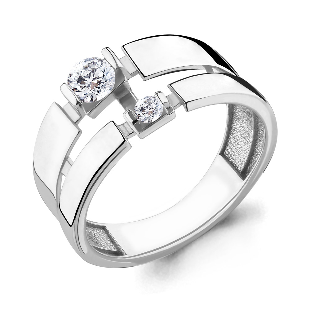 

Кольцо из серебра с фианитом Aquamarine Aquamarine 68059_925_р р. 16,5, 68059_925_р