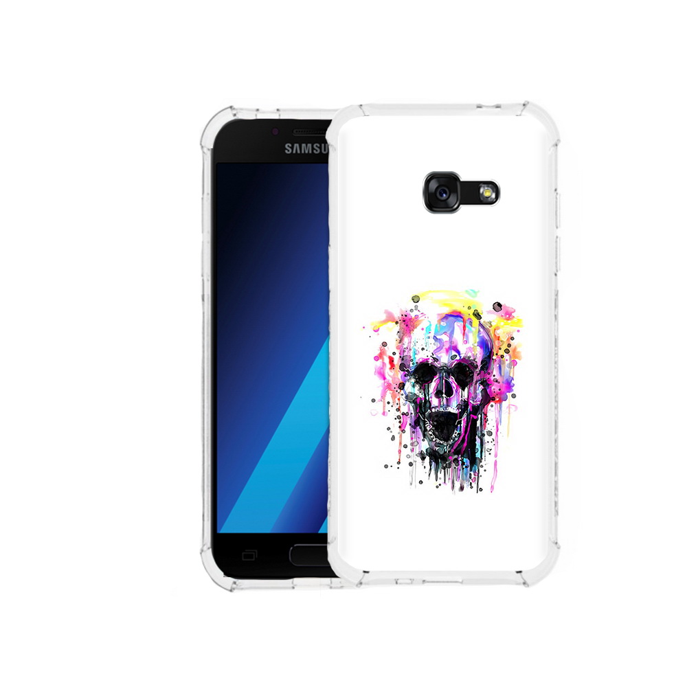 

Чехол MyPads Tocco для Samsung Galaxy A7 (2017) граффити череп (PT87719.559.298), Tocco