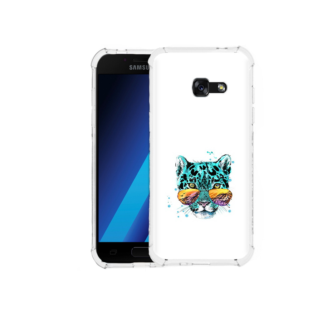 

Чехол MyPads Tocco для Samsung Galaxy A7 (2017) голубой лео (PT87719.559.294), Tocco