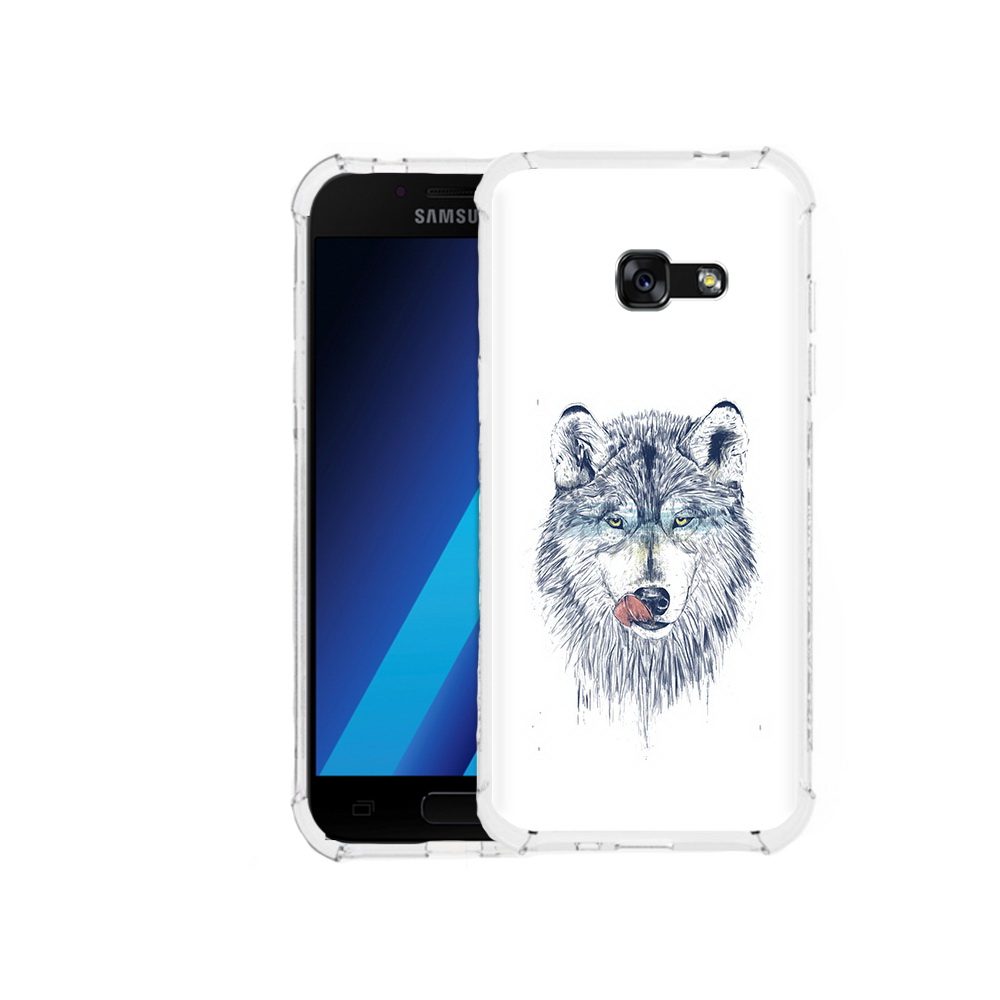 Чехол MyPads Tocco для Samsung Galaxy A7 (2017) голодгый волк (PT87719.559.292)