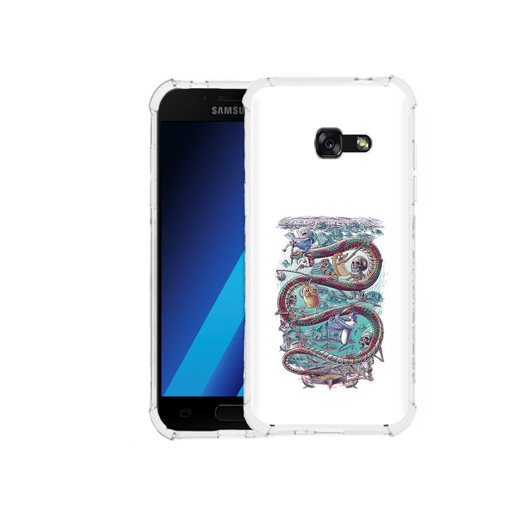 

Чехол MyPads Tocco для Samsung Galaxy A7 (2017) время приключений страшилка, Tocco