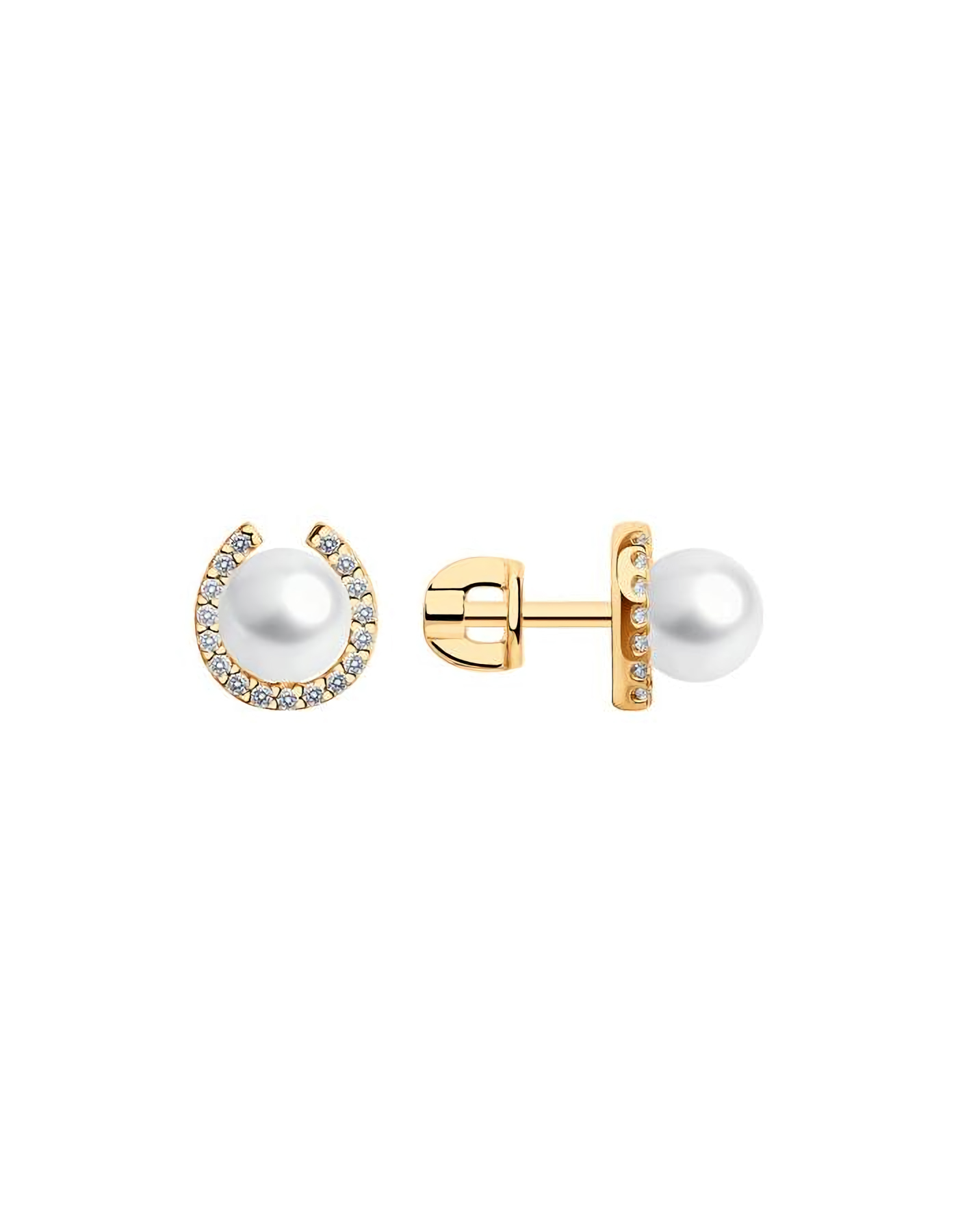 

Серьги пусеты из серебра TEO MAORI 893021190, жемчуг культивированный, 893021190