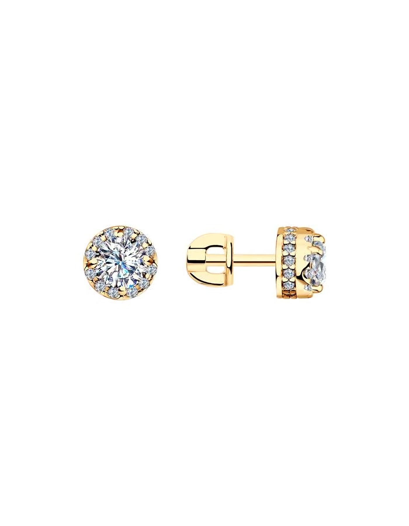 

Серьги пусеты из серебра TEO MAORI 893021157, фианит, 893021157