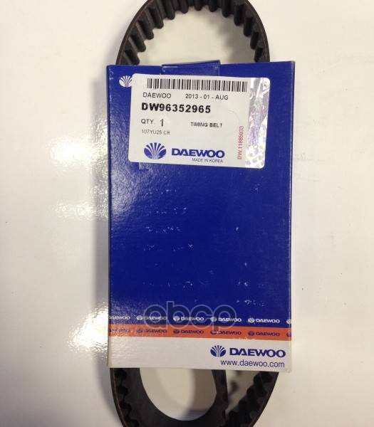 Ремень Грм Daewoo 96352965 DAEWOO арт. 96352965