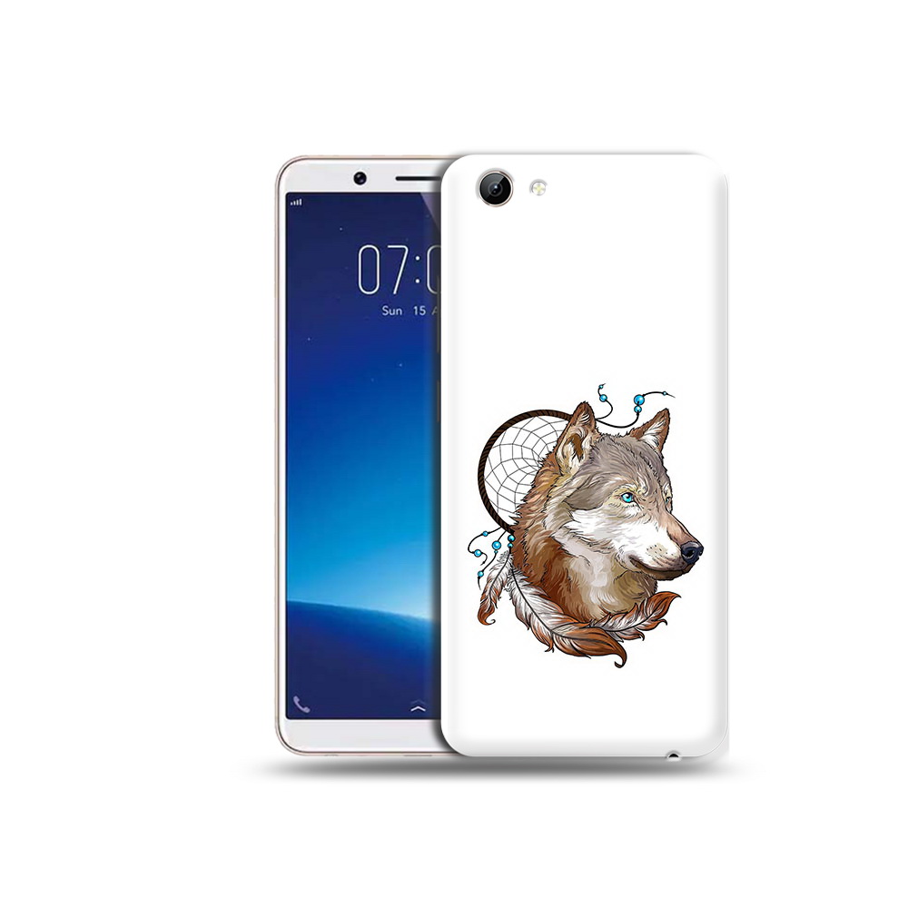 

Чехол MyPads Tocco для Vivo Y71 волк и ловец снов (PT111858.440.269), Прозрачный, Tocco