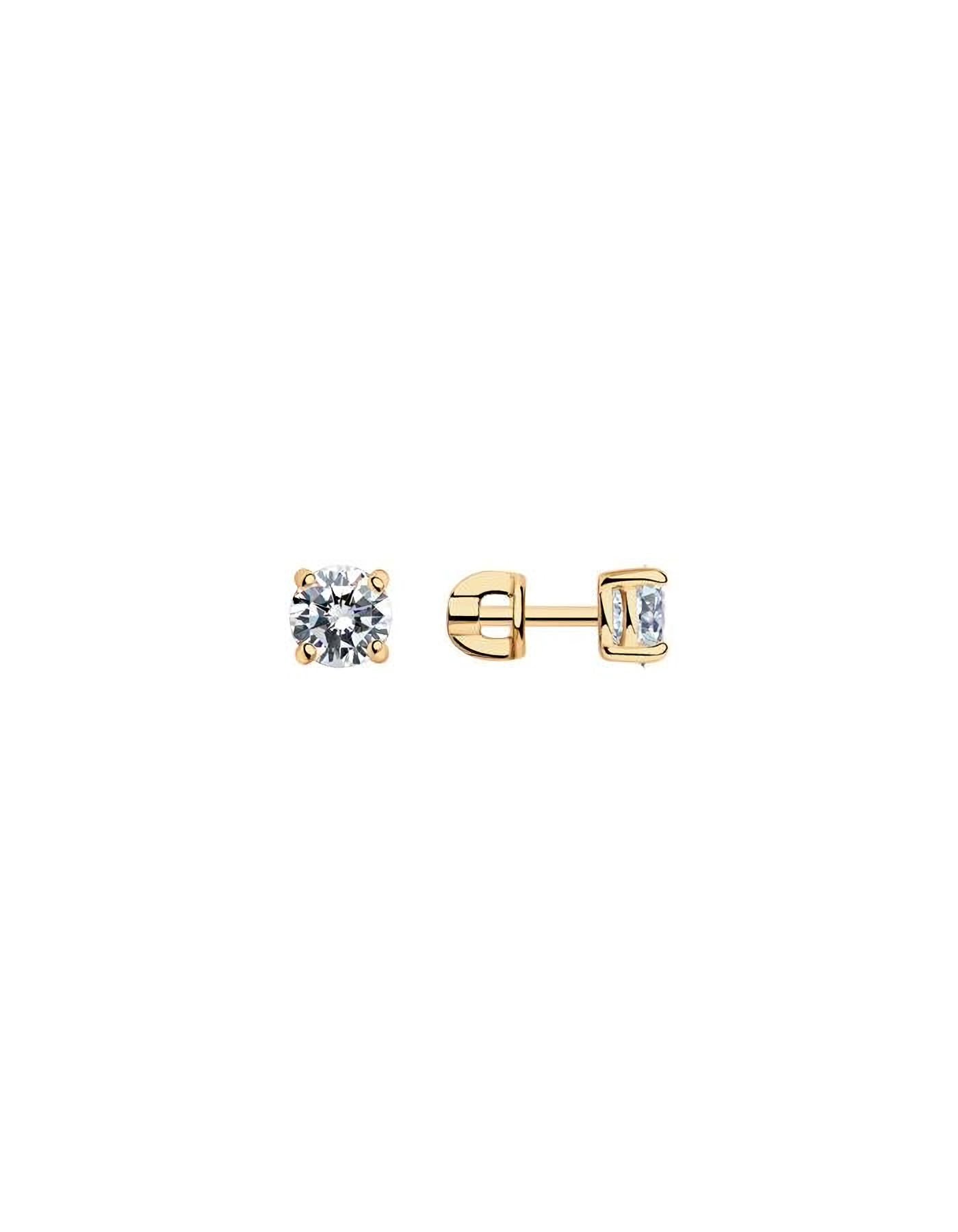 

Серьги пусеты из серебра TEO MAORI 893021130, фианит, 893021130
