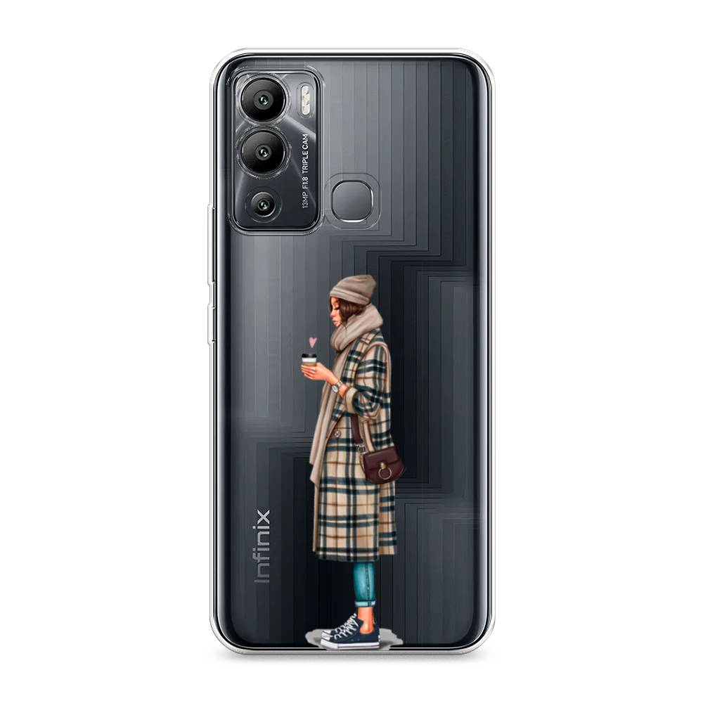 

Чехол для Infinix Hot 12i "Утренний кофе", Коричневый;бежевый, 3101250-6
