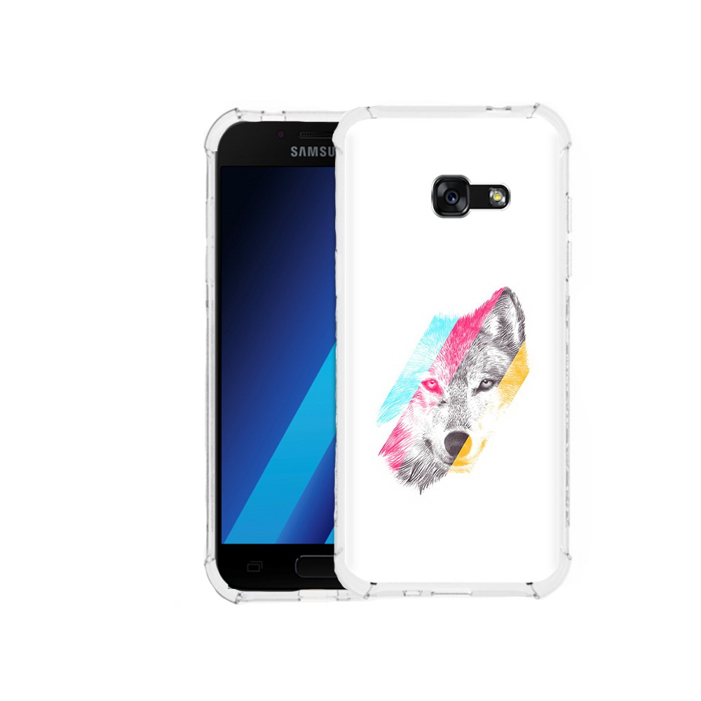 

Чехол MyPads Tocco для Samsung Galaxy A7 (2017) волк градиент (PT87719.559.268), Tocco