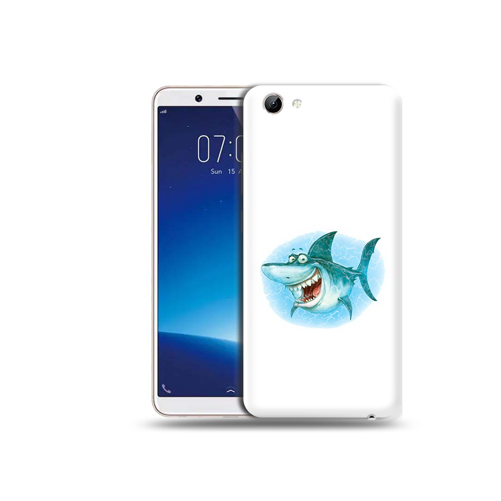 

Чехол MyPads Tocco для Vivo Y71 веселая акула (PT111858.440.261), Прозрачный, Tocco