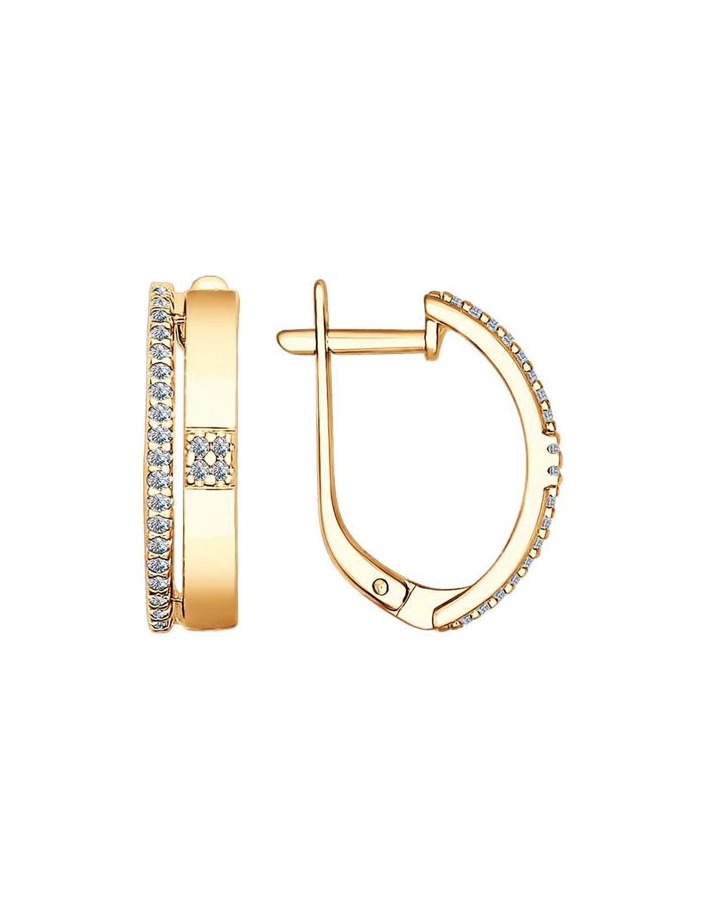 

Серьги из серебра TEO MAORI 893021059, фианит, 893021059