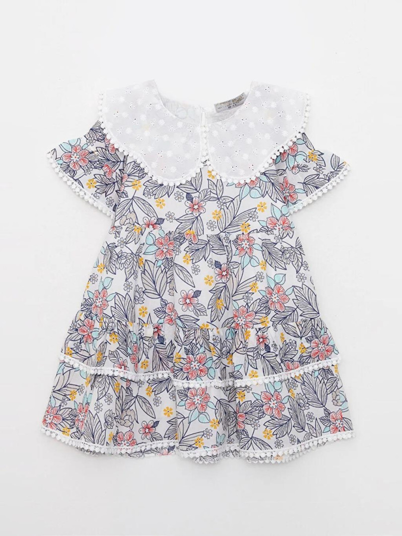 Платье Little Star Girls р. 4-5 лет Мультиколор, L12122Y2502 (доставка из-за рубежа)