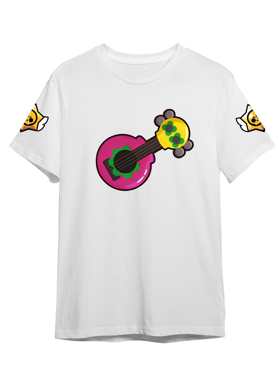 

Футболка унисекс СувенирShop Brawl Stars/Бравл Старс/Поко 17 белая XL, "Brawl Stars/Бравл Старс/Поко" 17