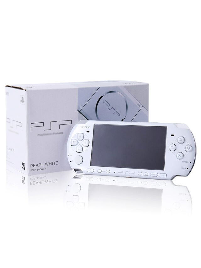 

Портативная игровая приставка PSP/Original восстановленный, Белый, 4083