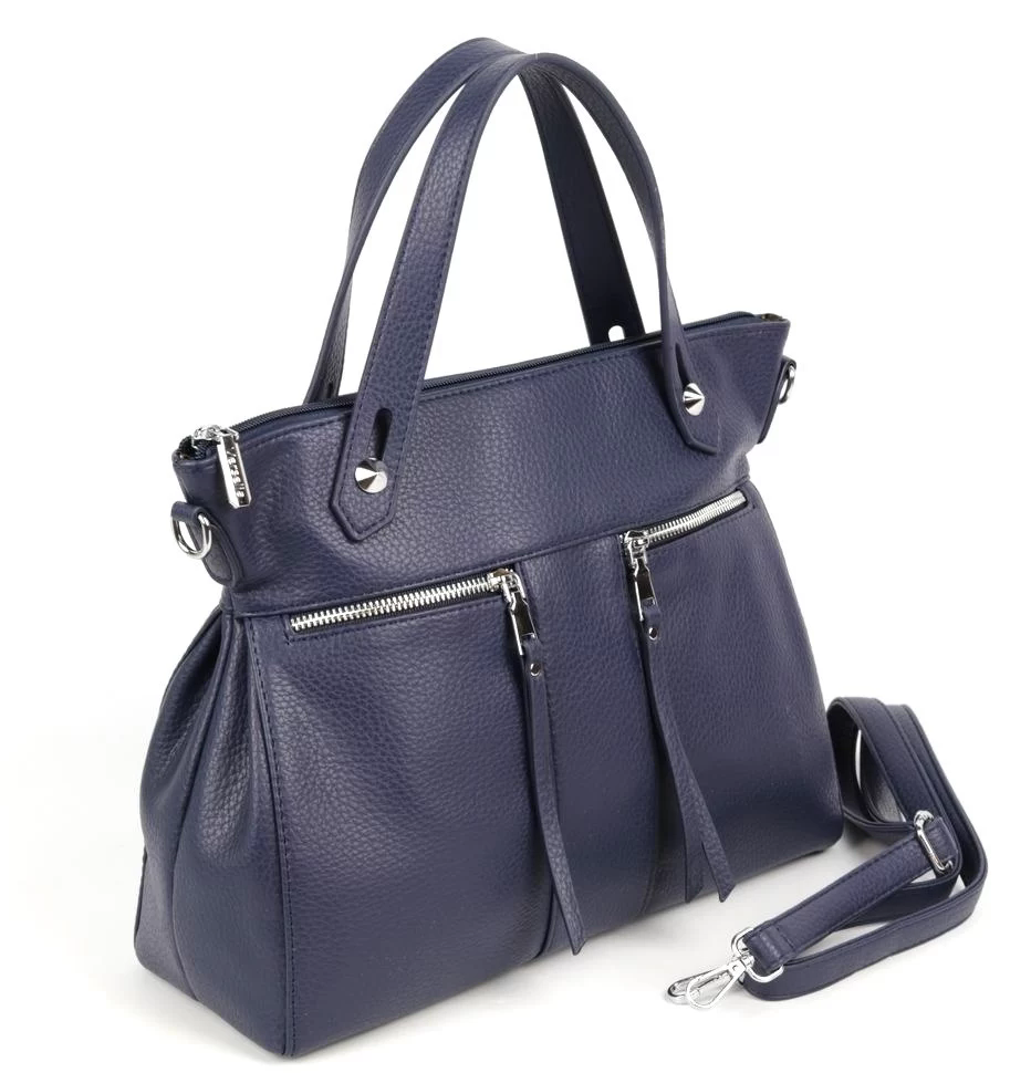 Женская сумка с ручками из эко кожи А-9921-3 Блу