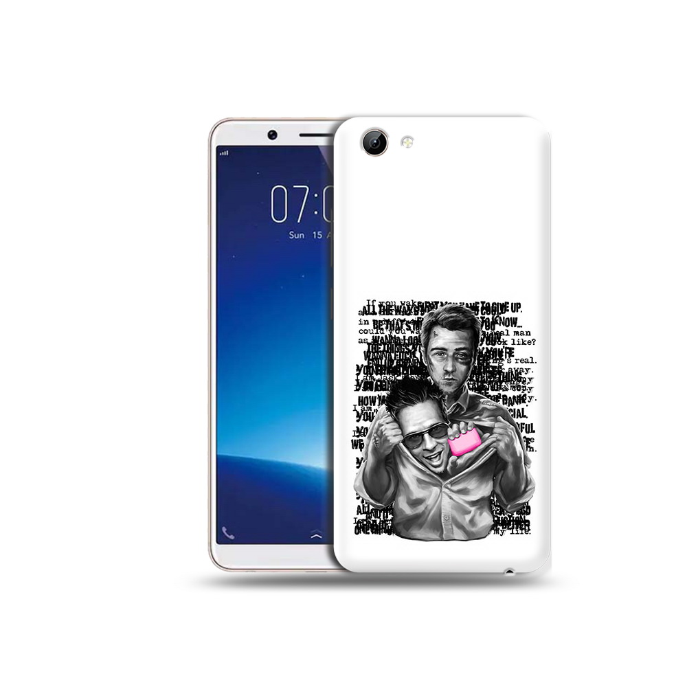 

Чехол MyPads Tocco для Vivo Y71 бойцовский клуб (PT111858.440.242), Прозрачный, Tocco