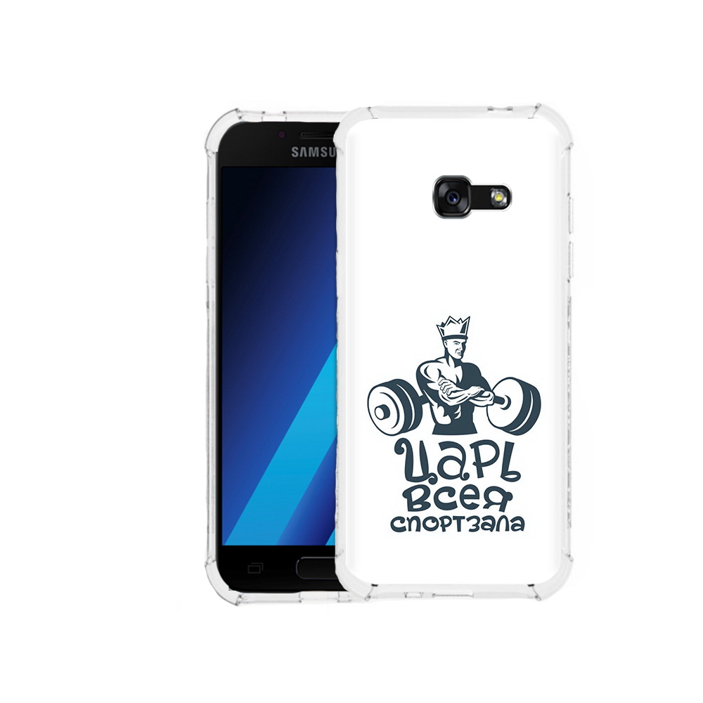 

Чехол MyPads Tocco для Samsung Galaxy A7 (2017) бодибилдинг царь спортзала, Tocco