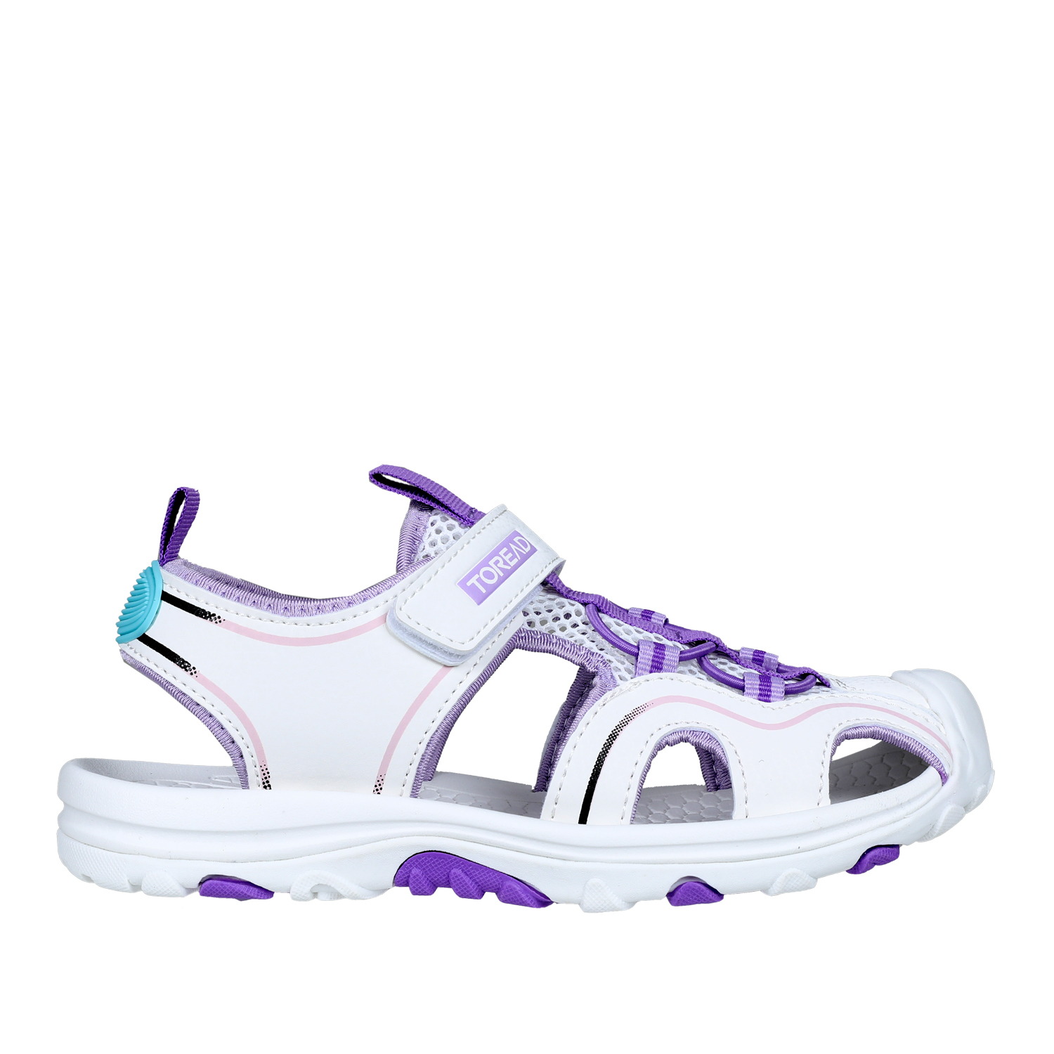 Сандалии toread children's sandals white/purple 36/eu